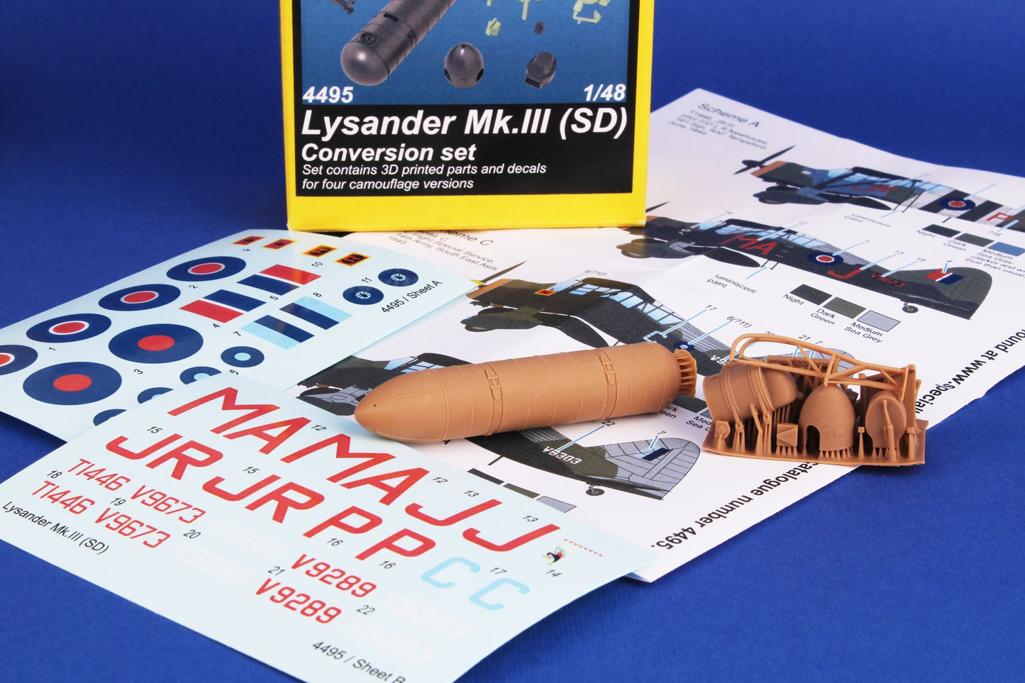 CMK/Czech Master Kits 4495 1:48 Westland Lysander Mk.III (SD) Conversion Set