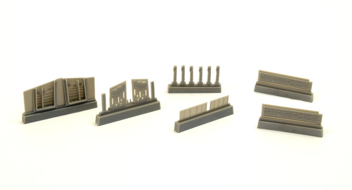 CMK 7387 1:72 Curtiss P-40E/K/M/N Armament Set