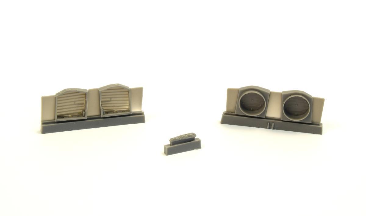 CMK 7389 1:72 Curtiss P-40 Undercarriage Set