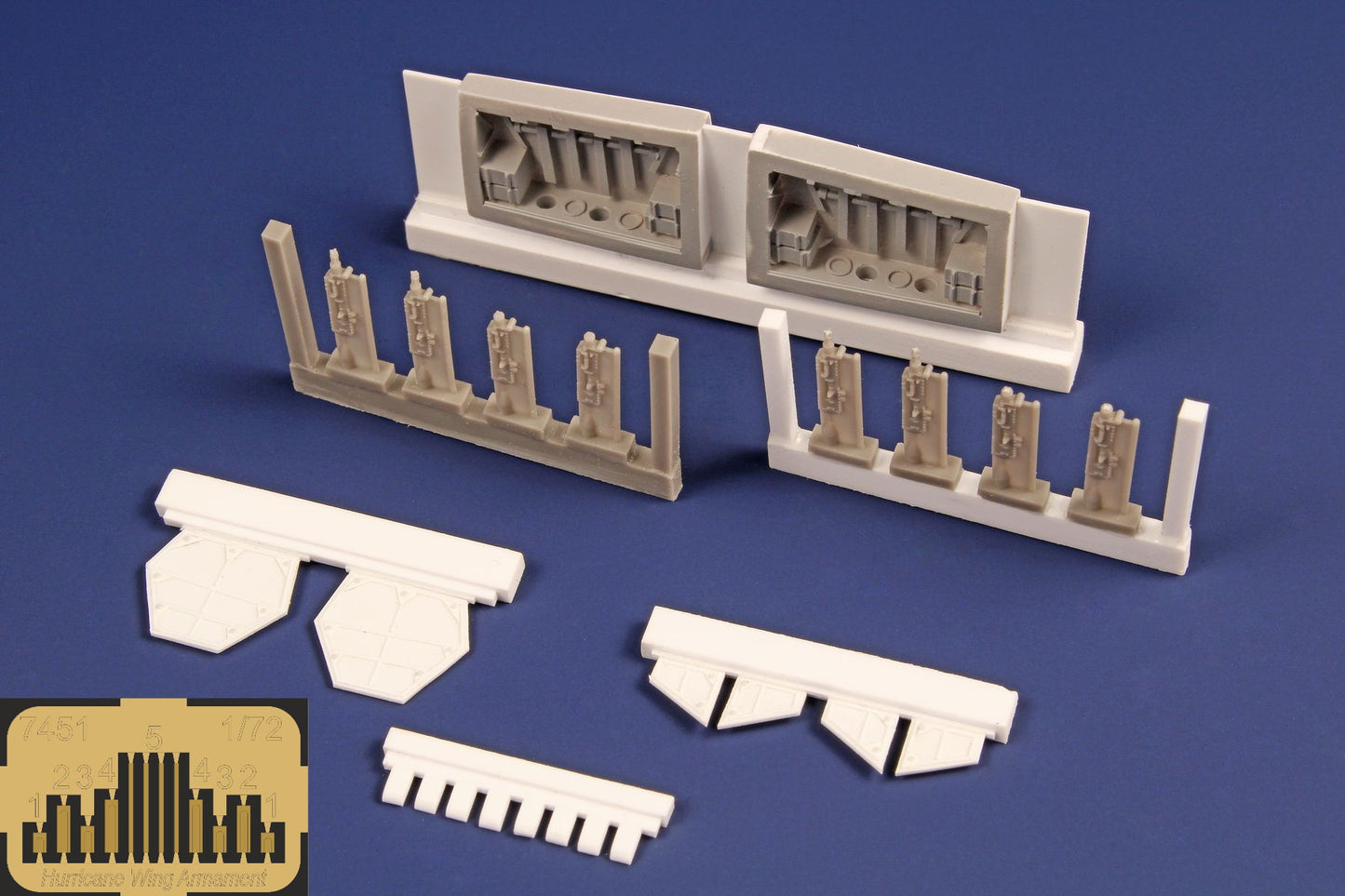 CMK 7451 1:72 Hawker Hurricane Wing Armament (8 guns)