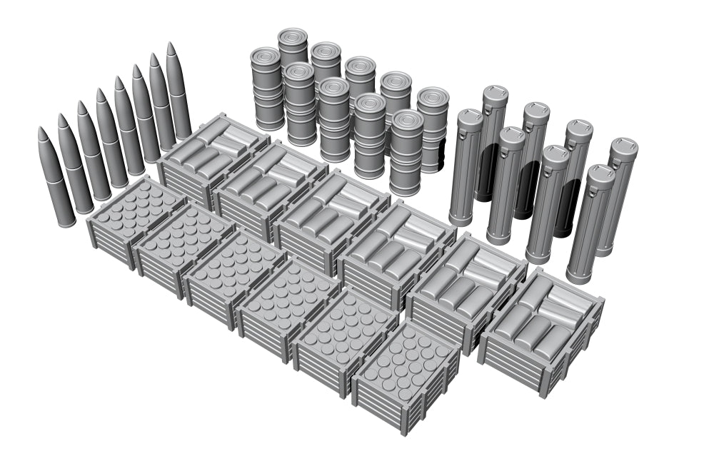 CMK N72028 1:72 Type VIII/IXC Ammo and Food Supplies