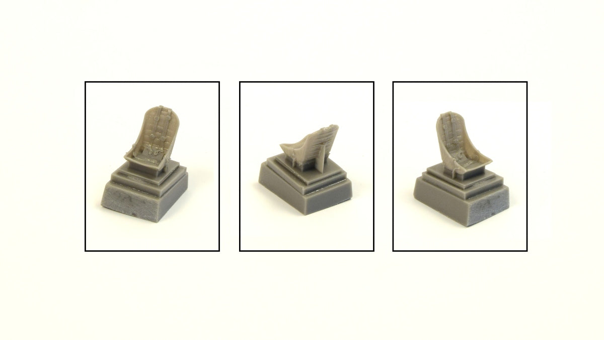 CMK Q72299 1:72 Curtiss P-40E/K/M/N-1 Seat with Belts