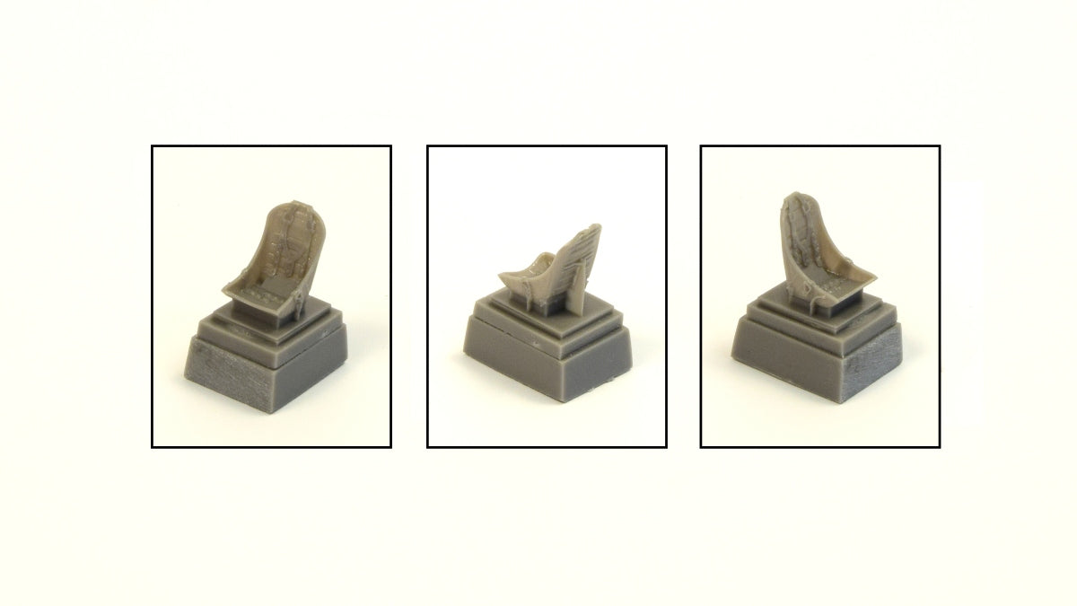 CMK Q72302 1:72 Curtiss Kittyhawk Mk.I/Mk.Ia/Mk.II/Mk.IIa/Mk.III Seat with Sutton Harness