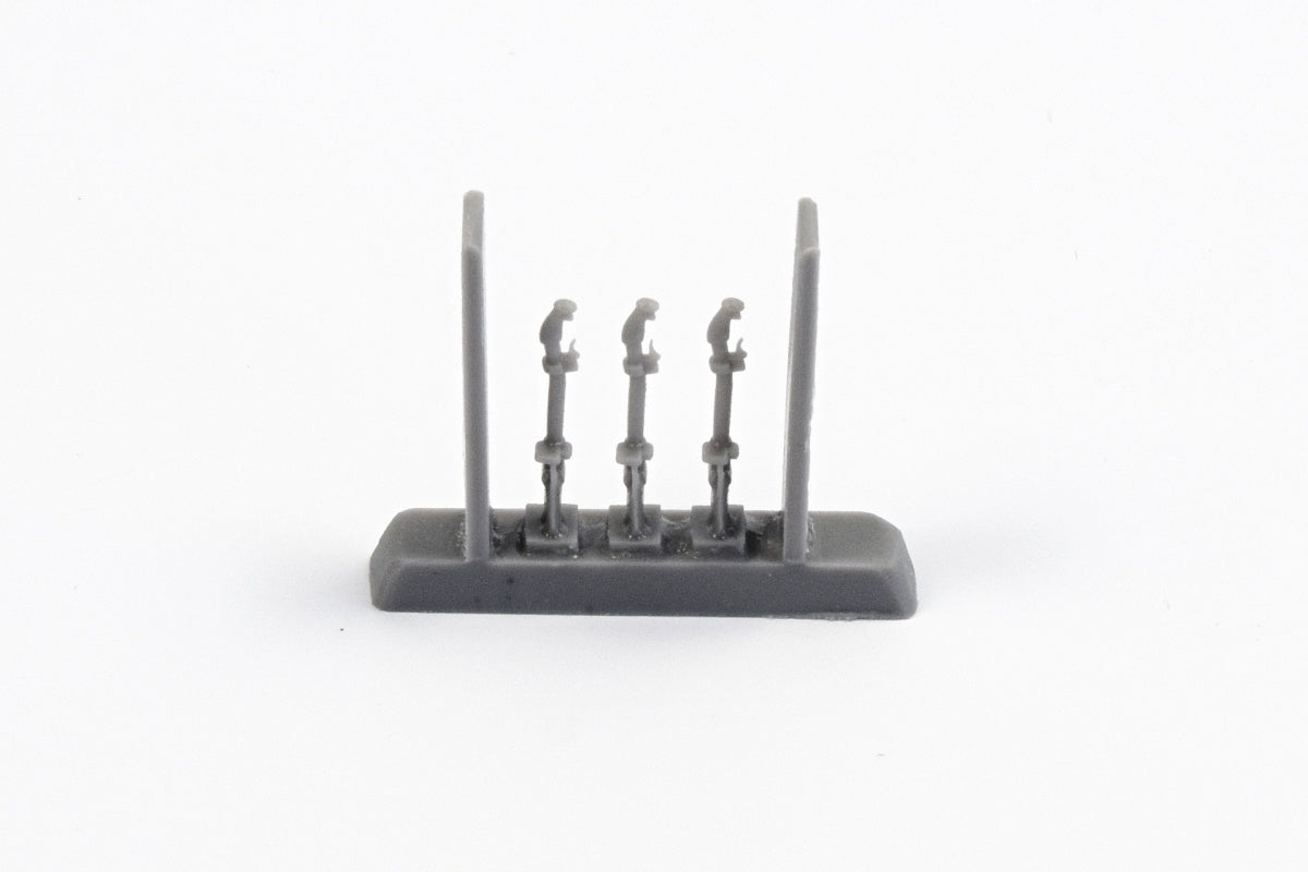 CMK Q72309 1:72 Curtiss P-40E-P-40N Kittyhawk/Warhawk Control Columns (3 pcs.)
