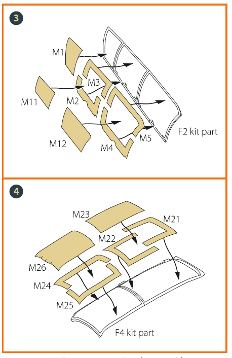 Clear Prop Models A48010 1:48 North-American/Rockwell OV-10ÃÂÂÂ/D Bronco Paint Mask