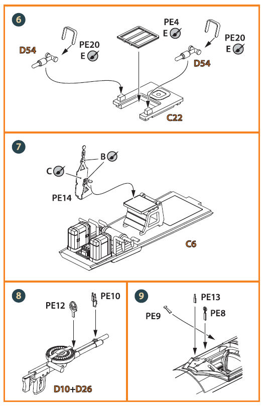 Clear Prop Models A72025 1:72 Mitsubishi Ki-51 'Sonia' (All Versions) Photo-Etched Parts