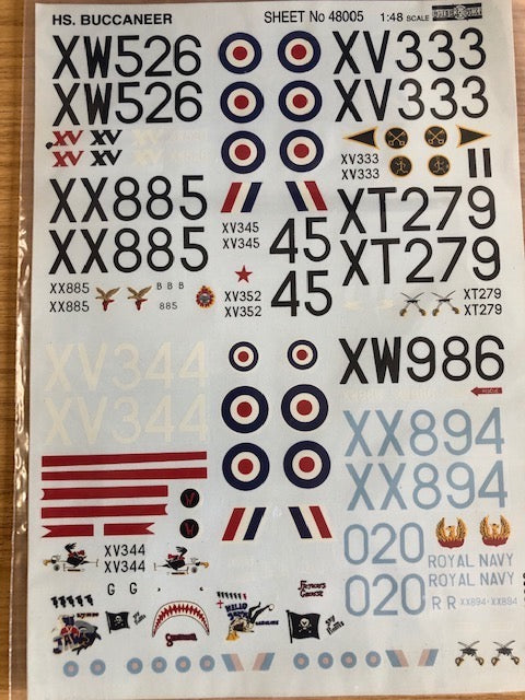Check Six 048005 1:48 Blackburn/Hawker-Siddeley Buccaneer