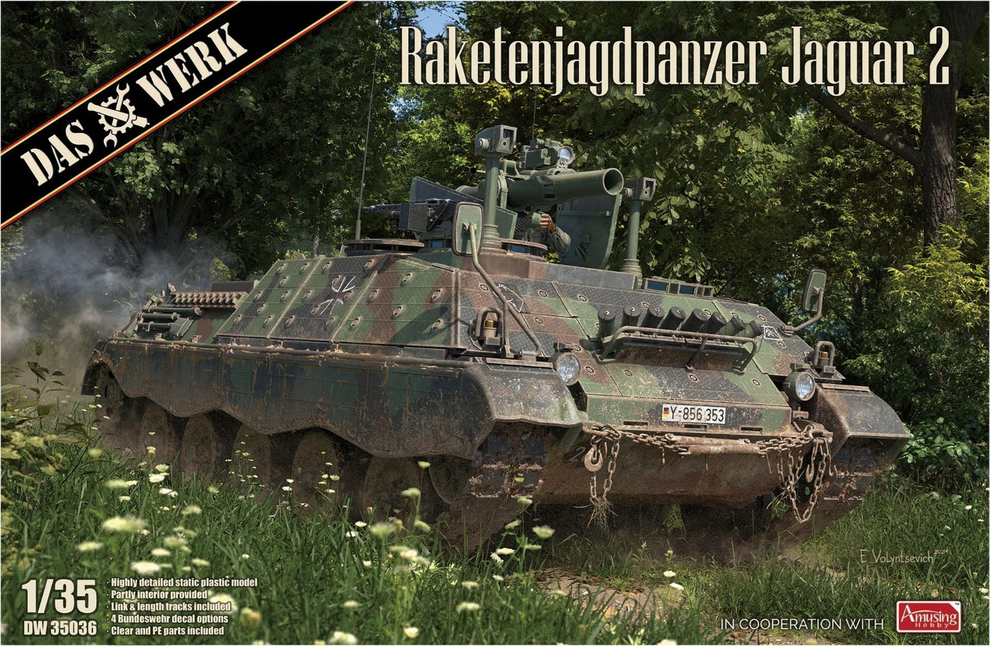 Das Werk DW35036 1:35 RaketenjagdpanzerJaguar 2