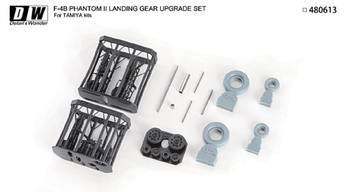Detail & Wonder 480613 1:48 McDonnell F-4B Phantom II Landing Gear Upgrade Set