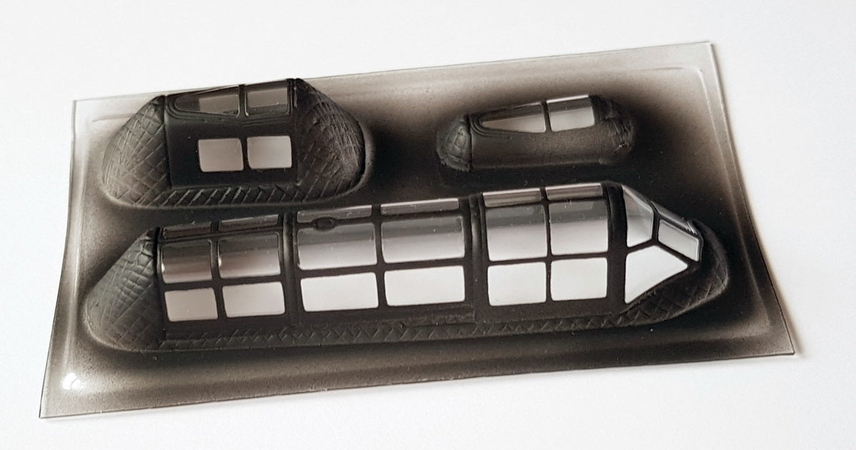 Dead Design Models CM48001 1:48 Mitsubishi C5M2 Vacform Canopy & Mask