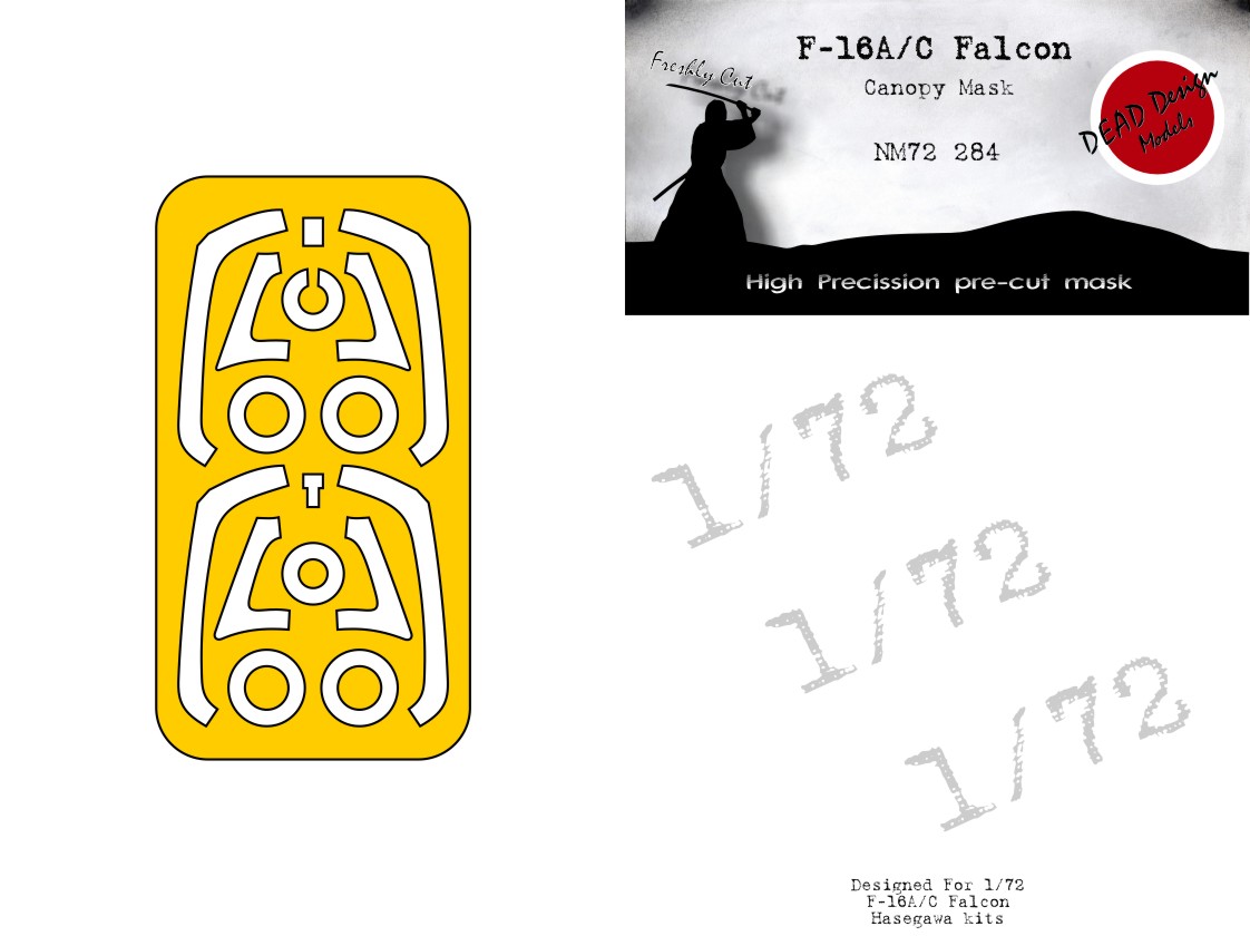 Dead Design Models NM72284 1:72 F-16A/C Falcon