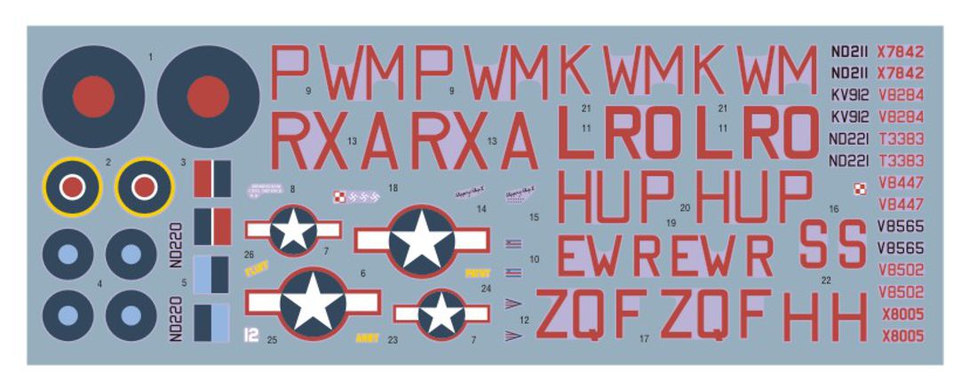 DK Decals 72160 1:72 Bristol Beaufighter NF Pt.1