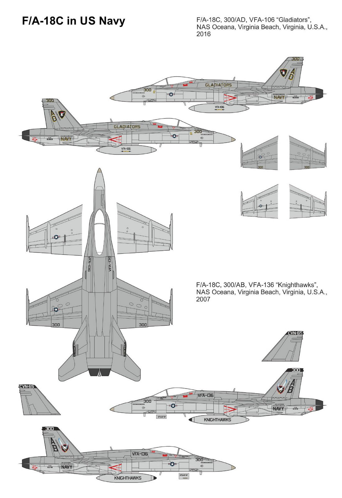 Mark I Decals DMF14439 1:144 Lockheed-Martin F/A-18C Hornet in US Navy