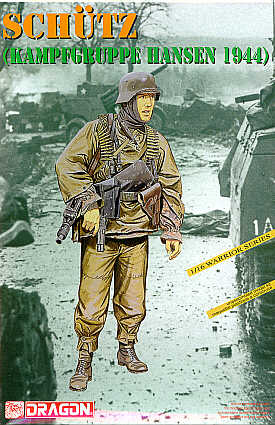 Dragon 1623 1:16 Schutze Kampfgruppe Hansen (WWII)