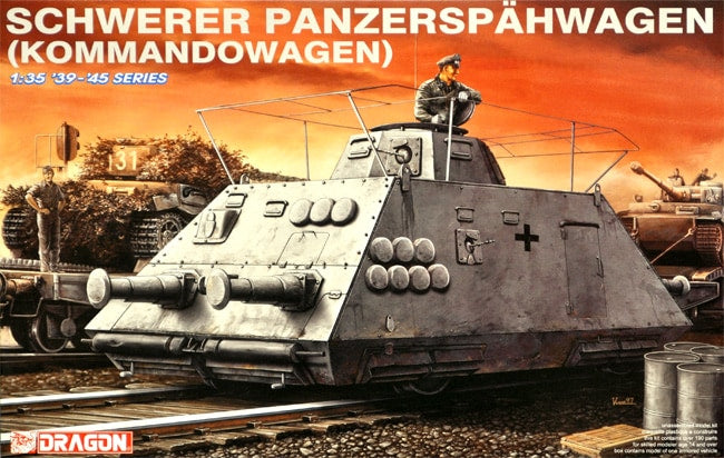 Dragon 6071 1:35 Schwerer Panzerspähwagen (Kommandowagen)