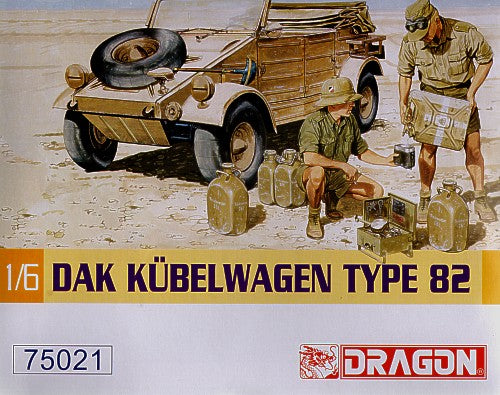 Dragon 75021 1:6 DAK/Afrika Korps Kubelwagen Type 82