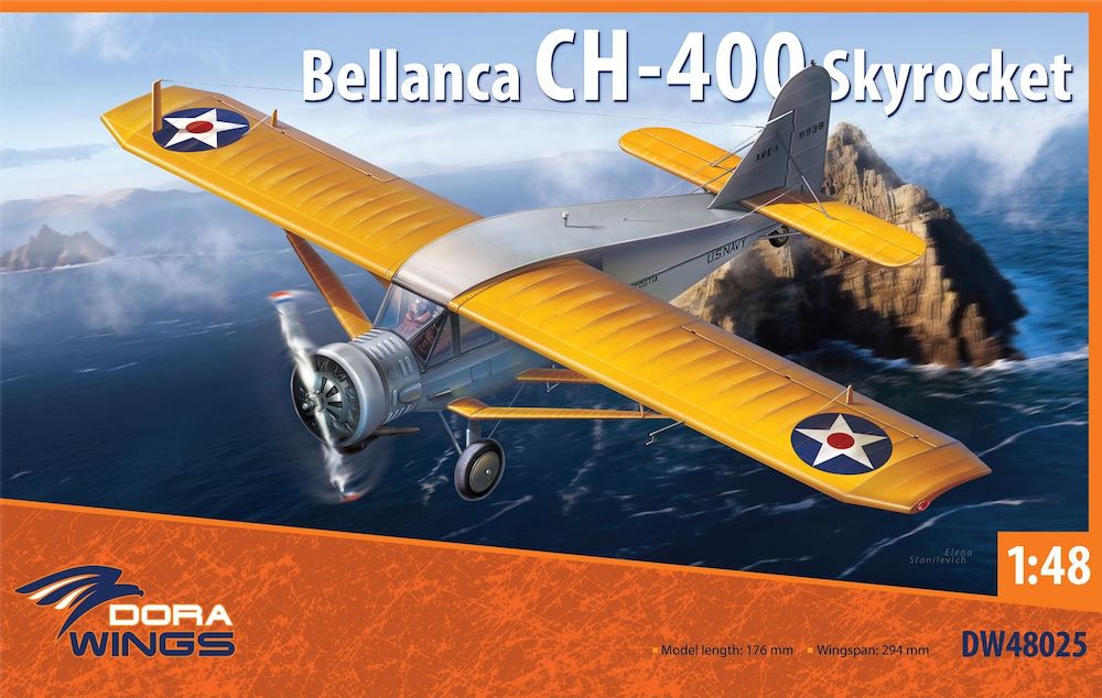 Dora Wings DW48025 1:48 Bellanca CH-400 Skyrocket