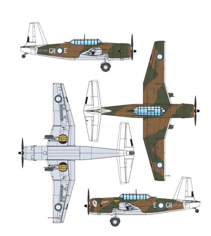 Dora Wings DW72039 1:72 Vultee Vengeance Mk.II