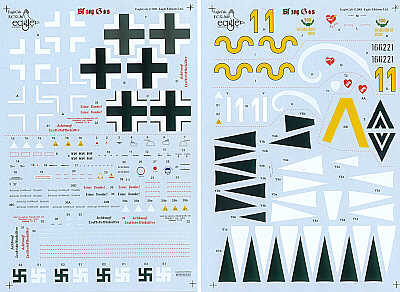 Eagle Cal 32036 1:32 Messerschmitt Bf-109G-6