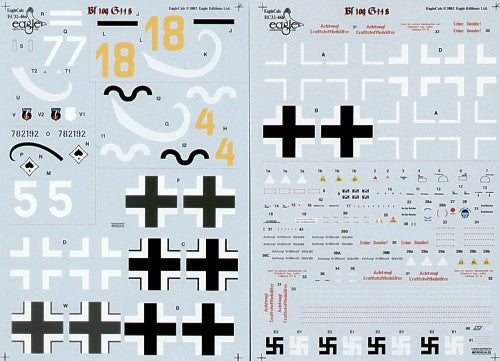 Eagle Cal 32046 1:32 Messerschmitt Bf-109G-14