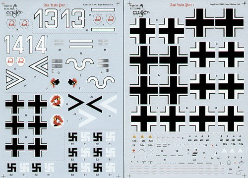 Eagle Cal 32050 1:32 Major Hans 'Assi' Hahn Part 1 Messerschmitt Bf-109E