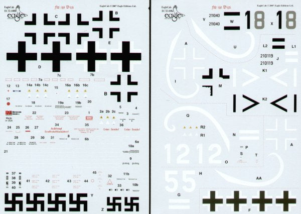 Eagle Cal 32108 1:32 Focke-Wulf Fw-190D-9 Pt 1