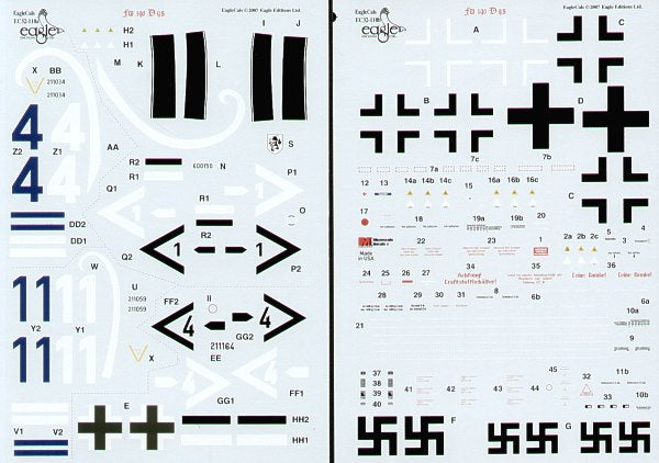 Eagle Cal 32110 1:32 Focke-Wulf Fw-190D-9 Part 3