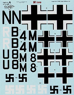 Eagle Cal 32118 1:32 Messerschmitt Bf-110C/Bf-110D Part 2