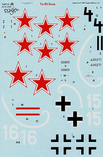 Eagle Cal 32125 1:32 Focke-Wulf Fw-190D-9