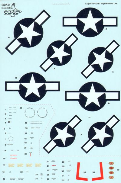 Eagle Cal 32140 1:32 North-American P-51D Mustang Part 2