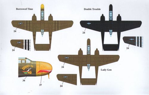 Eagle Cal 32148 1:32 Northrop P-61A Black Widows