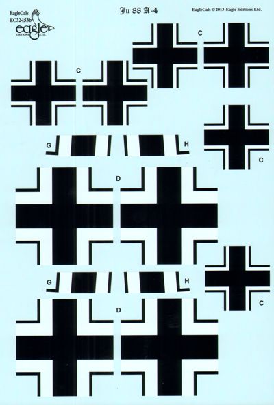 Eagle Cal 32153 1:32 Junkers Ju-88A-4