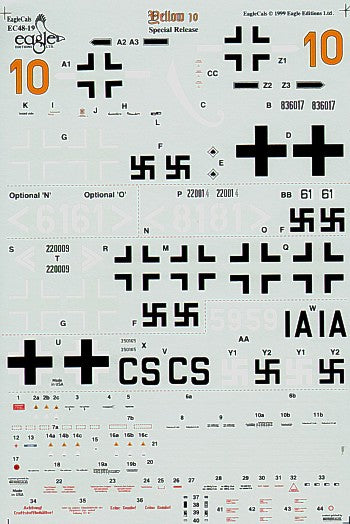 Eagle Cal 48019 1:48 Focke-Wulf Fw-190D