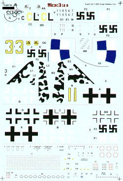 Eagle Cal 72029 1:72 Messerschmitt Me-262A 1a