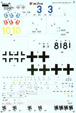 Eagle Cal 72043 1:72 Messerschmitt Bf-109G-14