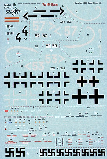 Eagle Cal 72124 1:72 Focke-Wulf Fw-190D