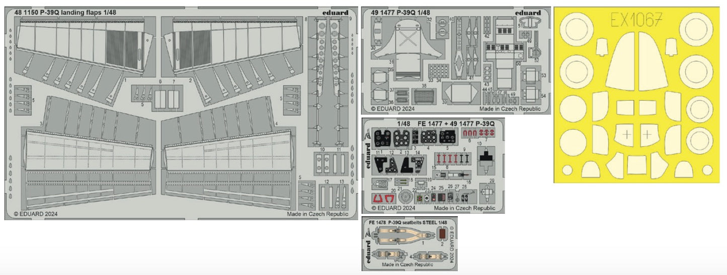 Eduard Big-Ed BIG49433 1:48 Bell P-39Q Airacobra