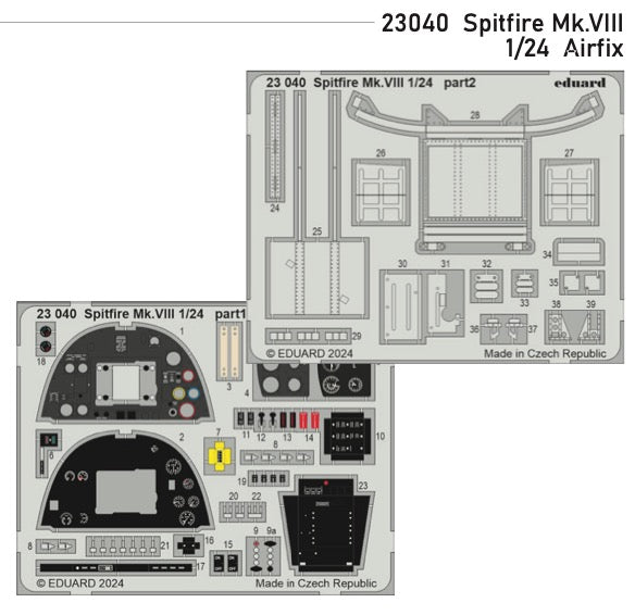 Eduard 23040 1:24 Supermarine Spitfire Mk.VIII