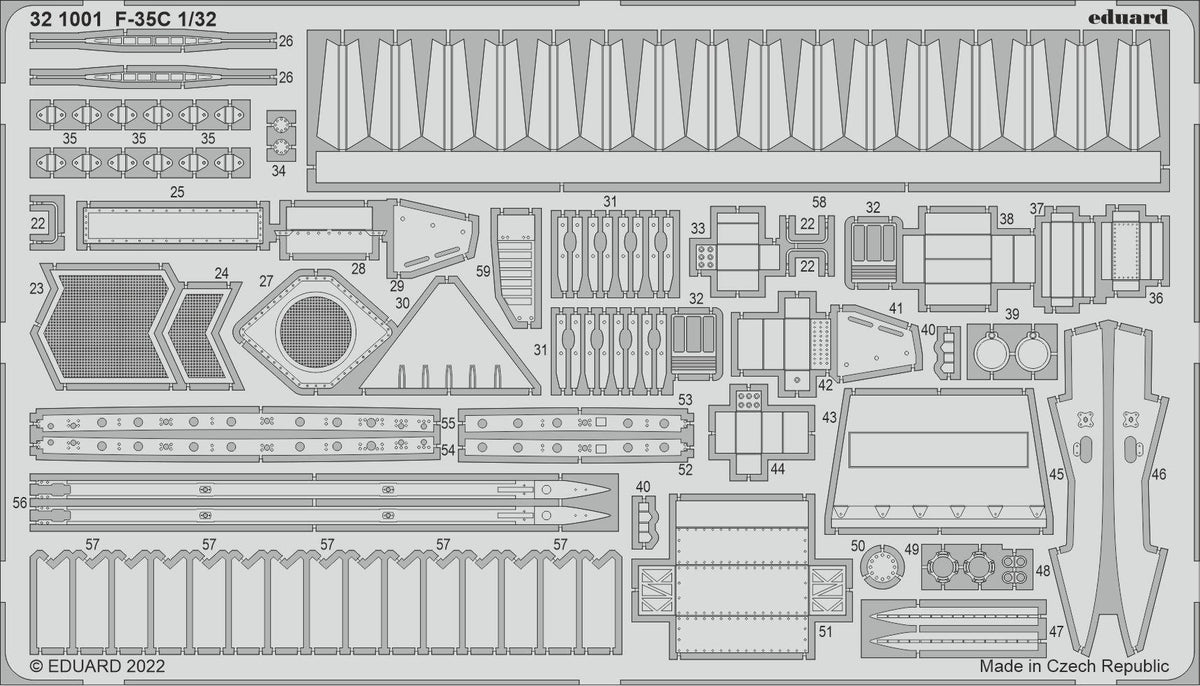 Eduard 321001 1:32 Lockheed-Martin F-35C
