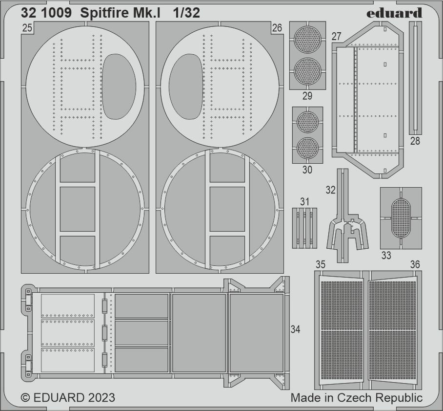 Eduard 321009 1:32 Supermarine Spitfire Mk.I to be used with Kotare