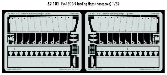 Eduard 32101 1:32 Focke-Wulf Fw-190D-9 landing flaps