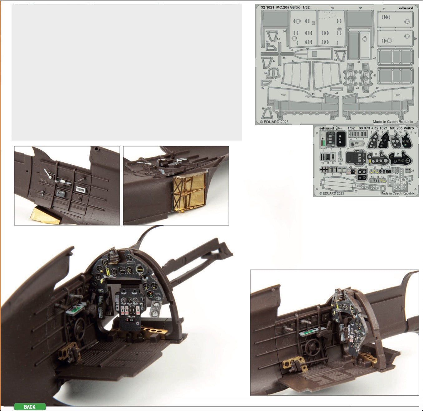 Eduard 321021 1:32 Macchi MC.205 Veltro