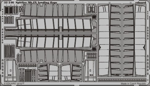 Eduard 32246 1:32 Supermarine Spitfire Mk.IXE/Mk.IXE landing flaps