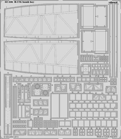 Eduard 32336 1:32 Boeing B-17G Flying Fortress bomb bay