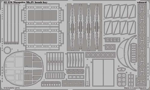 Eduard 32376 1:32 de Havilland Mosquito Mk.IV bomb bay