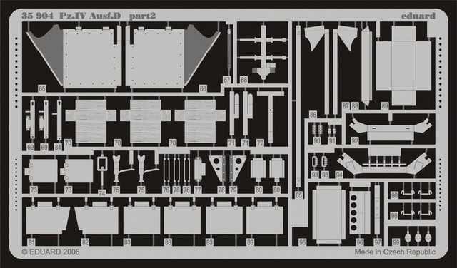 Eduard 35904 1:35 Pz.Kpfw.IV Ausf.D
