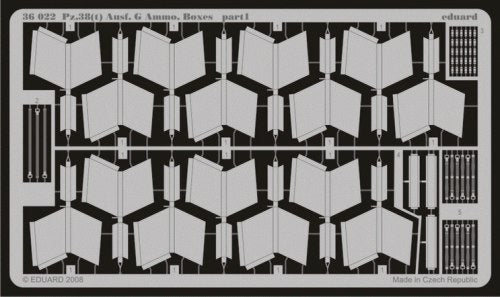 Eduard 36022 1:35 Pz.Kpfw. 38(t) Ausf.G Ammunition Boxes