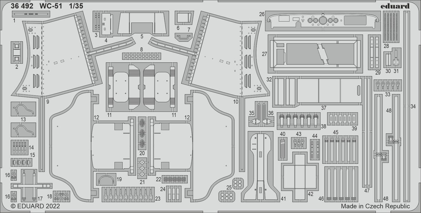 Eduard 36492 1:35 Dodge WC-51 'Beep' for Zvezda