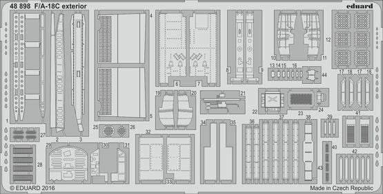 Eduard 48898 1:48 Lockheed-Martin F/A-18C Hornet Exterior