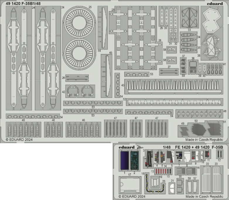 Eduard 491420 1:48 Lockheed-Martin F-35B Lightning II for Tamiya